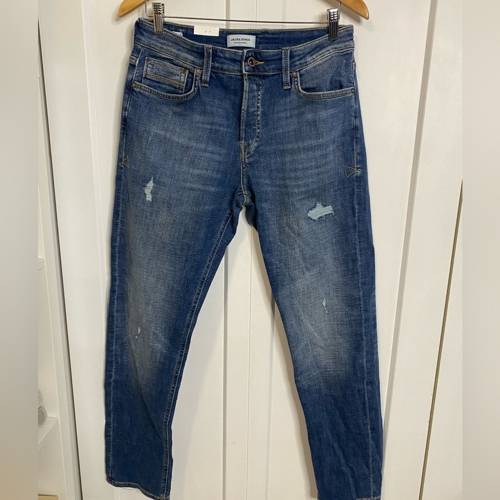 Jack & Jones | Comfort Mike - Mens Blue Jean Denim Pants - W30 L32 - NWTs